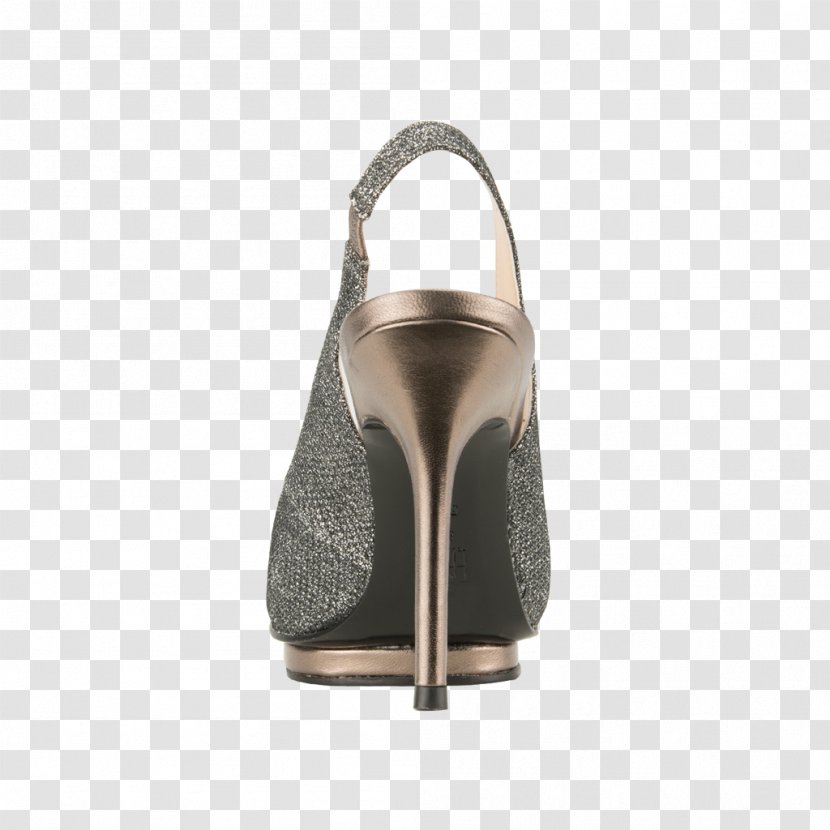 High-heeled Footwear Sandal Shoe - Metal - Textile Transparent PNG