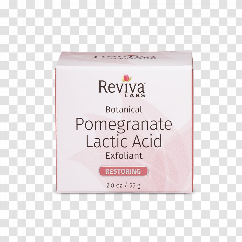Cream Skin Exfoliation Elastin Reviva Laboratories - Charcoal - Pomegranate Transparent PNG