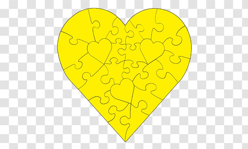 Clip Art Heart Image Puzzle - Love - Shape Transparent PNG