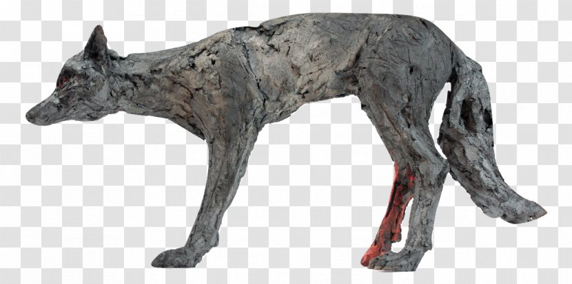 Sculpture Coyote Art Portrait Animal - Fur Transparent PNG