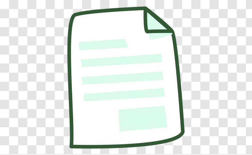 Ra Fichier - Document File Format - Green Transparent PNG