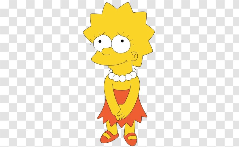Lisa Simpson Bart Homer Maggie Marge - Cartoon Transparent PNG