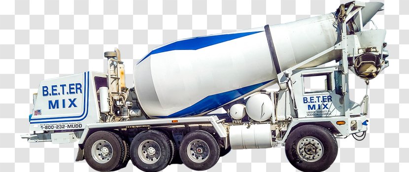 Truck Cement Mixers Ready-mix Concrete Loader - Mixer Transparent PNG