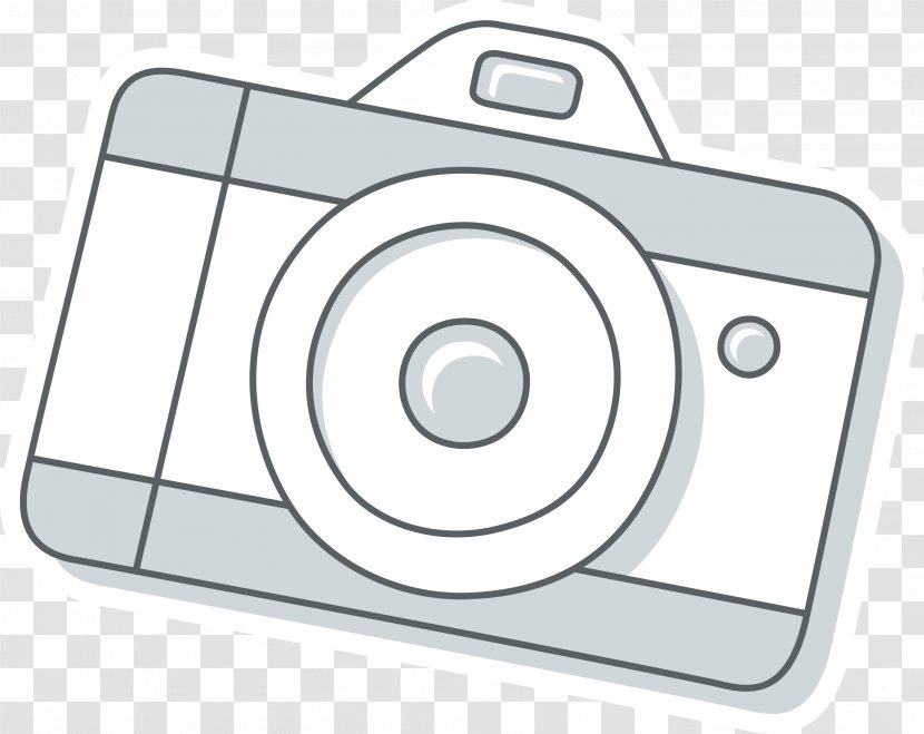 Personally Identifiable Information Camera Photography - Black Simple Line Transparent PNG