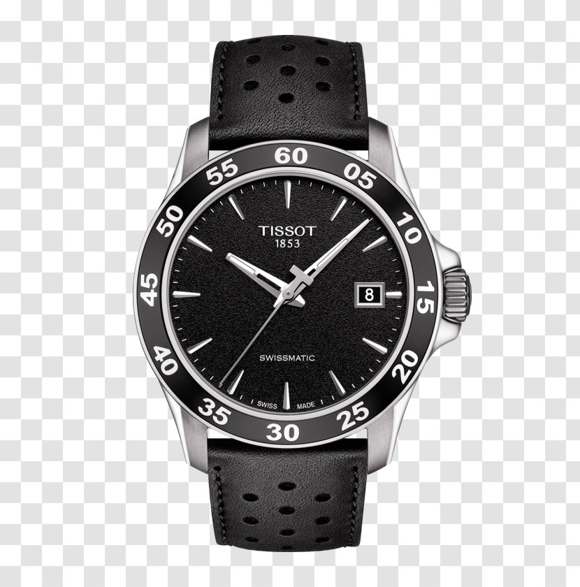 Tissot Automatic Watch Strap Water Resistant Mark - Movement - Sports Counter Number Transparent PNG