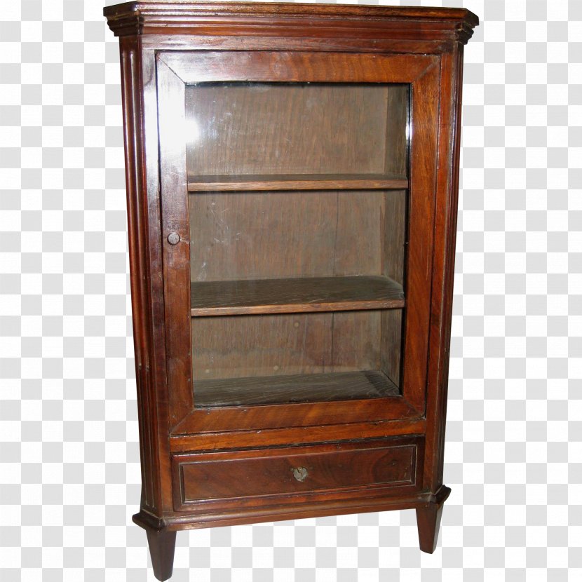 Display Case Antique Cabinetry Drawer Wood - Furniture - Cabinets Transparent PNG