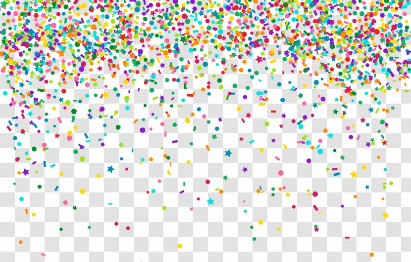 Confetti Paper Clip Art - Floating Free Transparent PNG