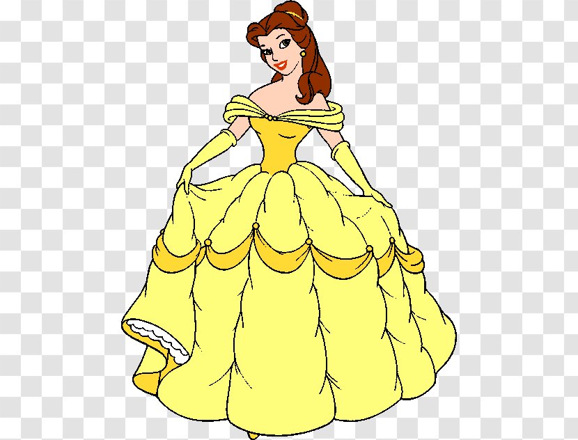 Belle Beast Ariel Tiana Princess Aurora - Walt Disney Transparent PNG