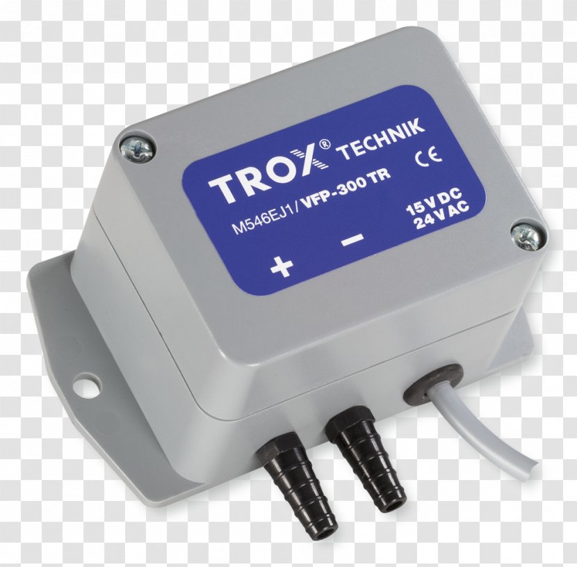 TROX GmbH Battery Charger Differenzdrucksensor HESCO Schweiz Pressure Sensor - Technology - Transducer Transparent PNG