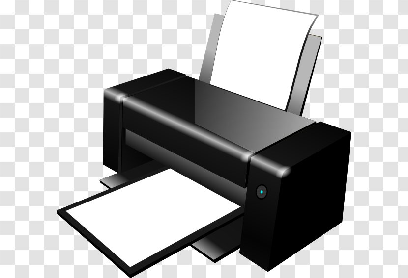 Hewlett-Packard Paper Printer Printing Clip Art - Rectangle - Hewlett-packard Transparent PNG
