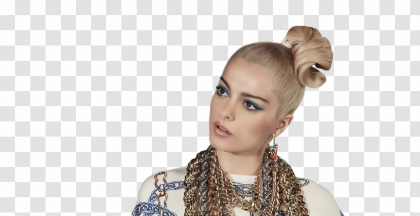Bebe Rexha - Hair - Eyelash Model Transparent PNG