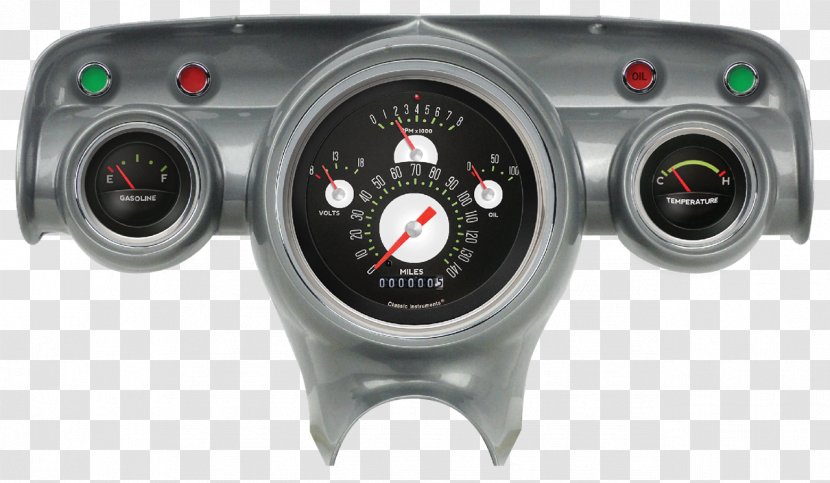 Gauge Car 1957 Chevrolet Pickup Truck - Technology - Corvette Speedometer Transparent PNG