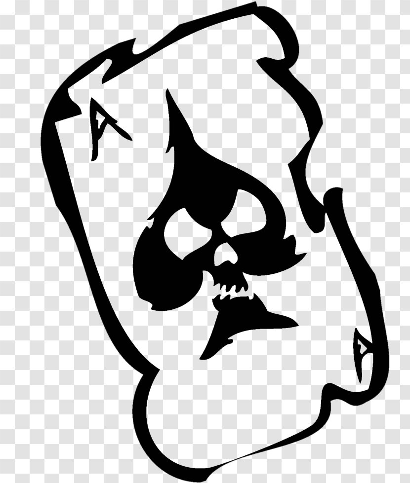 Skull Clip Art Mammal Ace Card Image Transparent Png