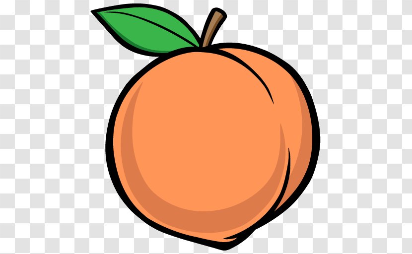 Peach Melba Clip Art - Pumpkin - Cartoon Transparent PNG