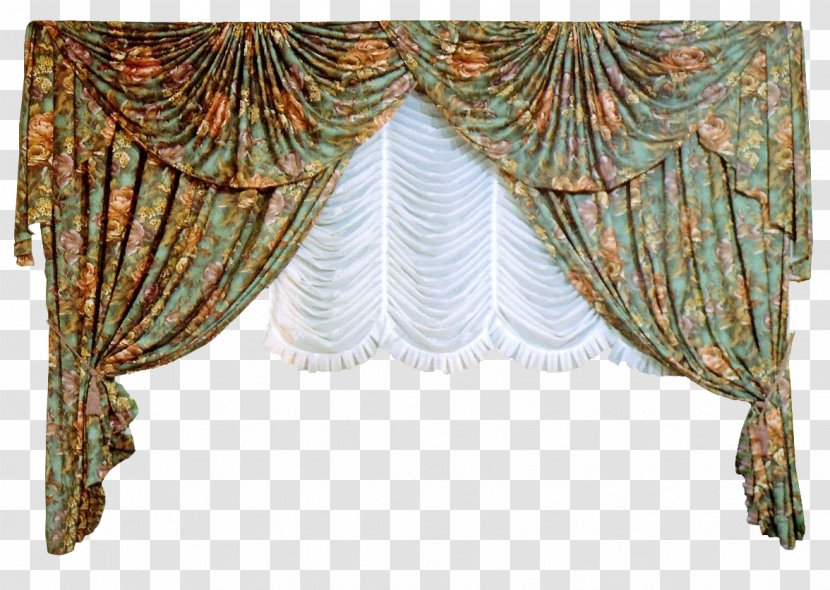 Curtain Texture Mapping 3D Computer Graphics Textile - Retro Curtains Transparent PNG