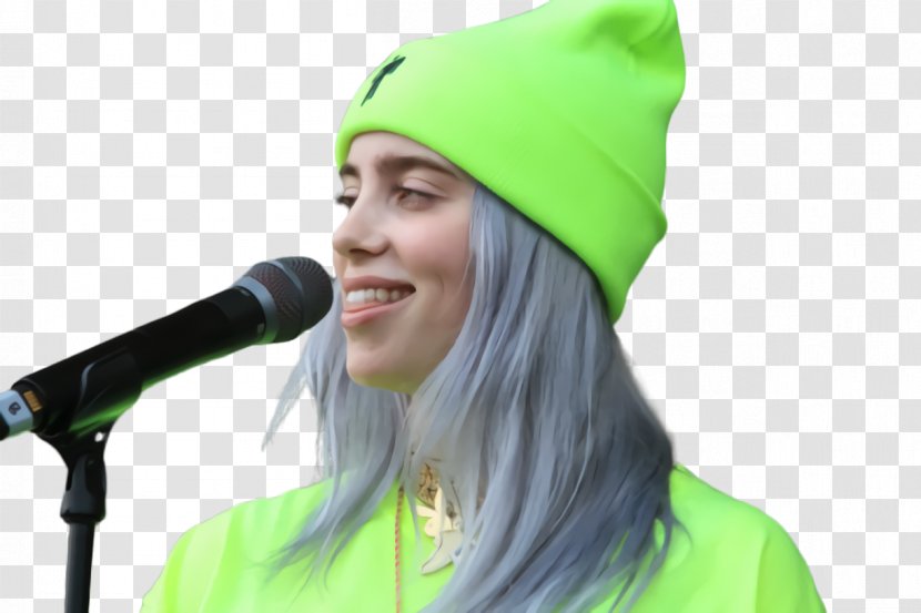 Billie Eilish Background - Technology - Audio Equipment Cap Transparent PNG