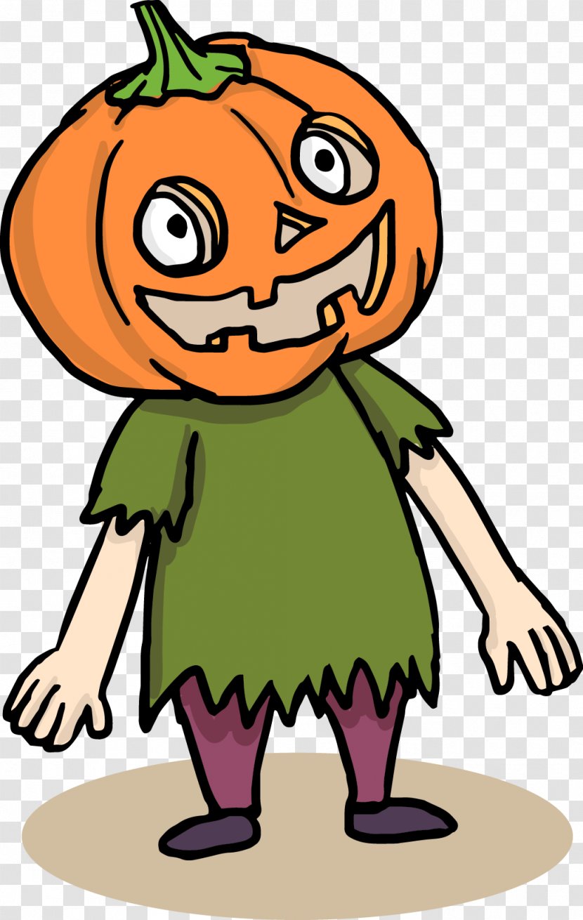 New Hampshire Pumpkin Festival Cartoon Halloween Clip Art - Funny Man Transparent PNG
