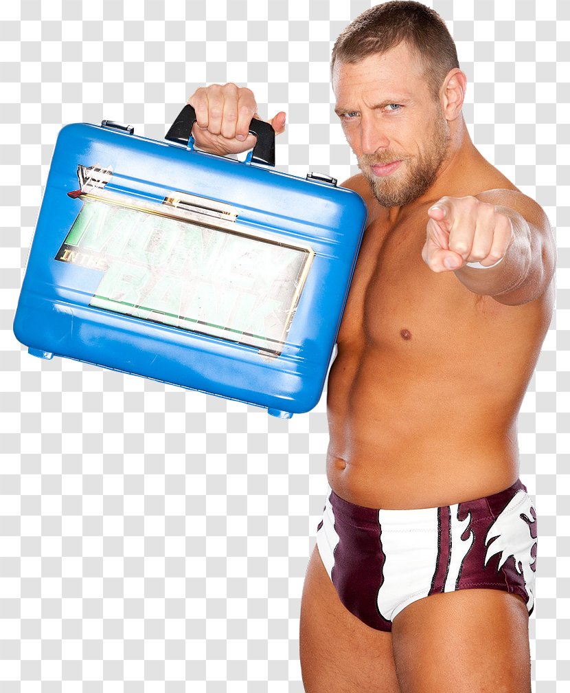 Daniel Bryan Money In The Bank Ladder Match WrestleMania World Heavyweight Championship - Silhouette Transparent PNG