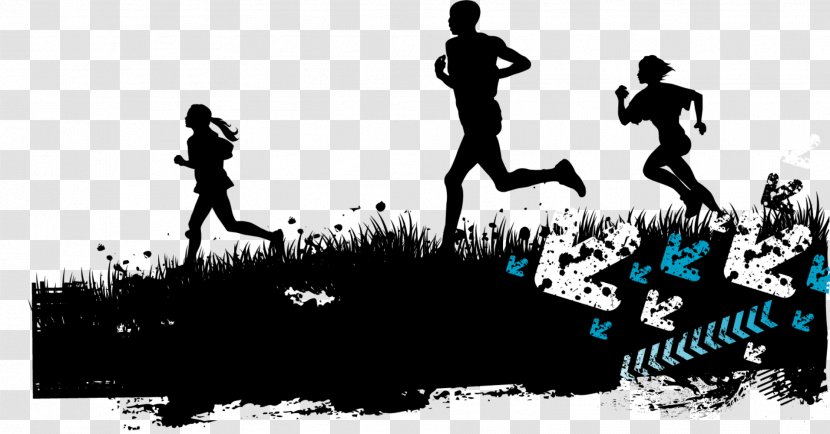 Running Silhouette Sport Illustration - Recreation - Students Back Transparent PNG