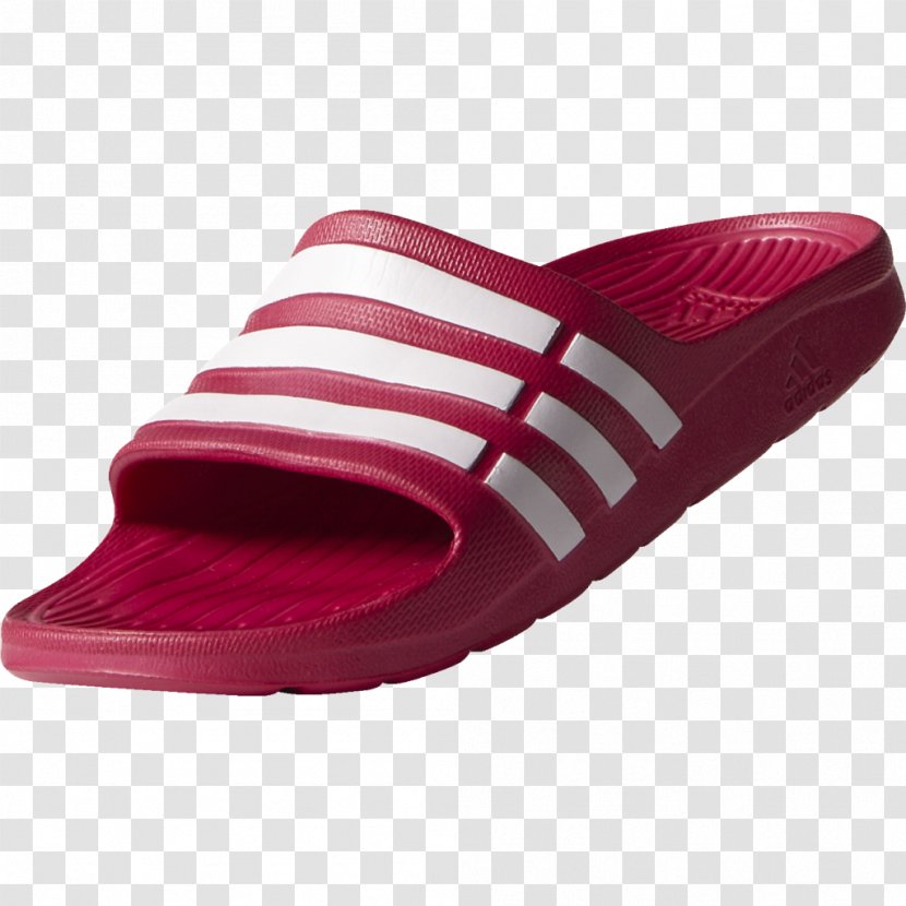 Slipper Flip-flops Adidas Sandals Slide - Outdoor Shoe - Sided Transparent PNG