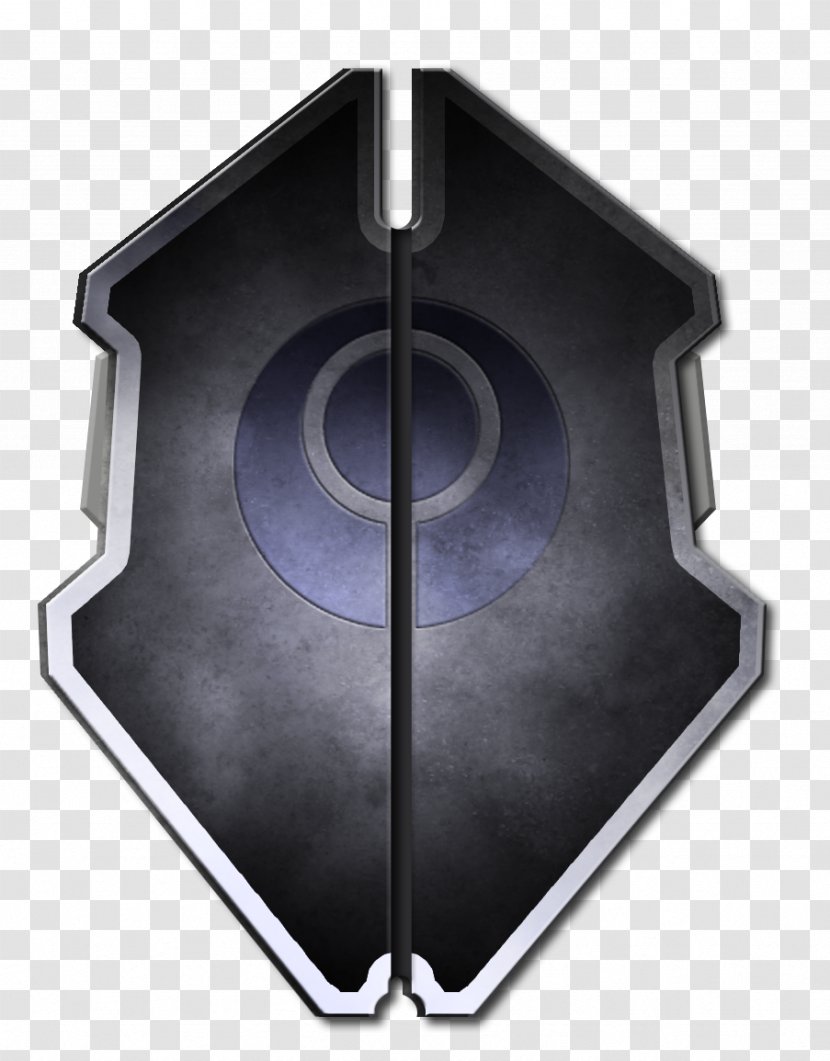 Angle Font - Halo - Shield Design Transparent PNG