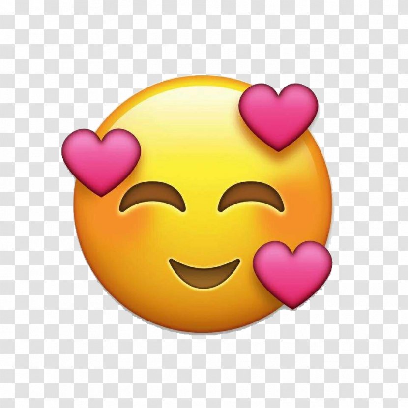 Emoji Heart Sticker Love Emoticon - Smile - LOVE Transparent PNG