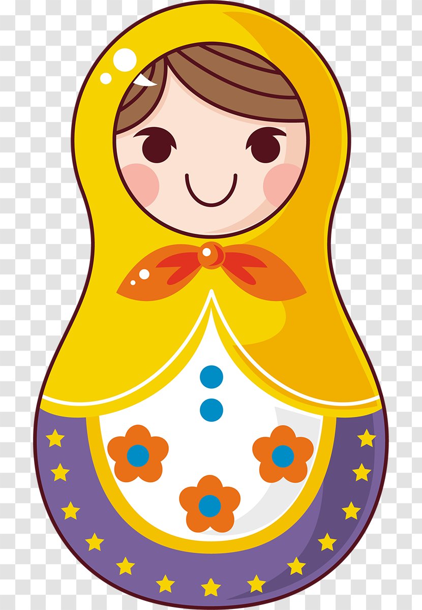 Matryoshka Doll Souvenir Toy Clip Art - Vector Transparent PNG