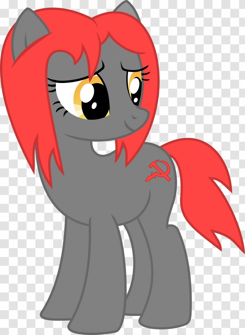 My Little Pony Whiskers Horse Communism - Silhouette Transparent PNG