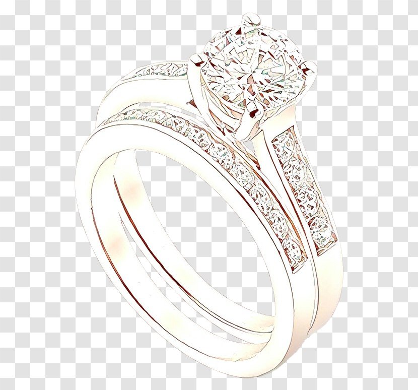 Wedding Ring Body Jewellery Silver Platinum - Gemstone - Engagement Transparent PNG