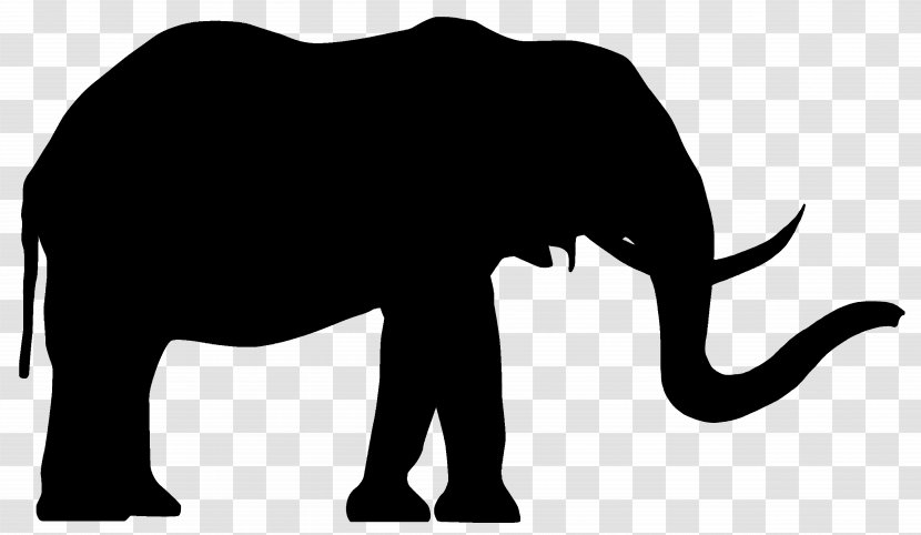 Asian Elephant African Bush Clip Art Image Transparent PNG