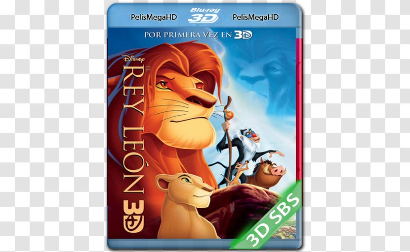 The Lion King Simba Mufasa Walt Disney Platinum And Diamond Editions - Rey Leon Transparent PNG