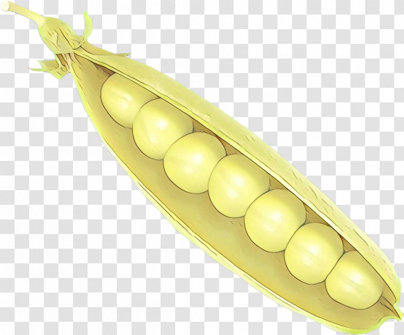 Pea Legume Yellow Vegetable Family - Cartoon - Food Vegetarian Transparent PNG