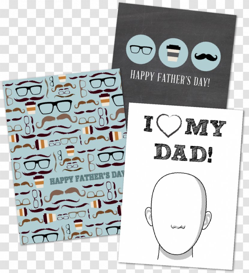 Father's Day Gift Greeting & Note Cards Holiday - Birthday - Fathers Card Transparent PNG