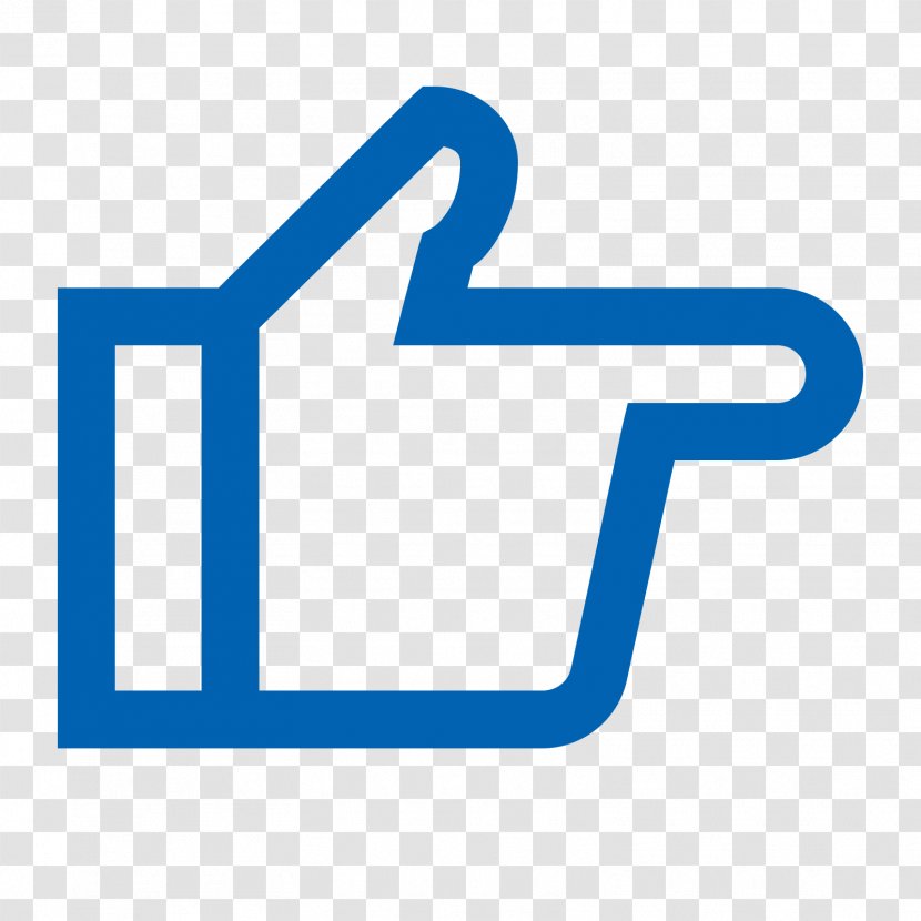 Thumb Signal Like Button Clip Art - Facebook - RIGHT Transparent PNG