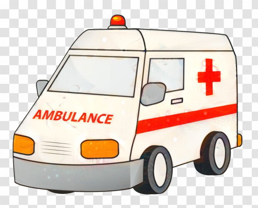 Ambulance Cartoon - Vehicle - Model Car Police Transparent PNG