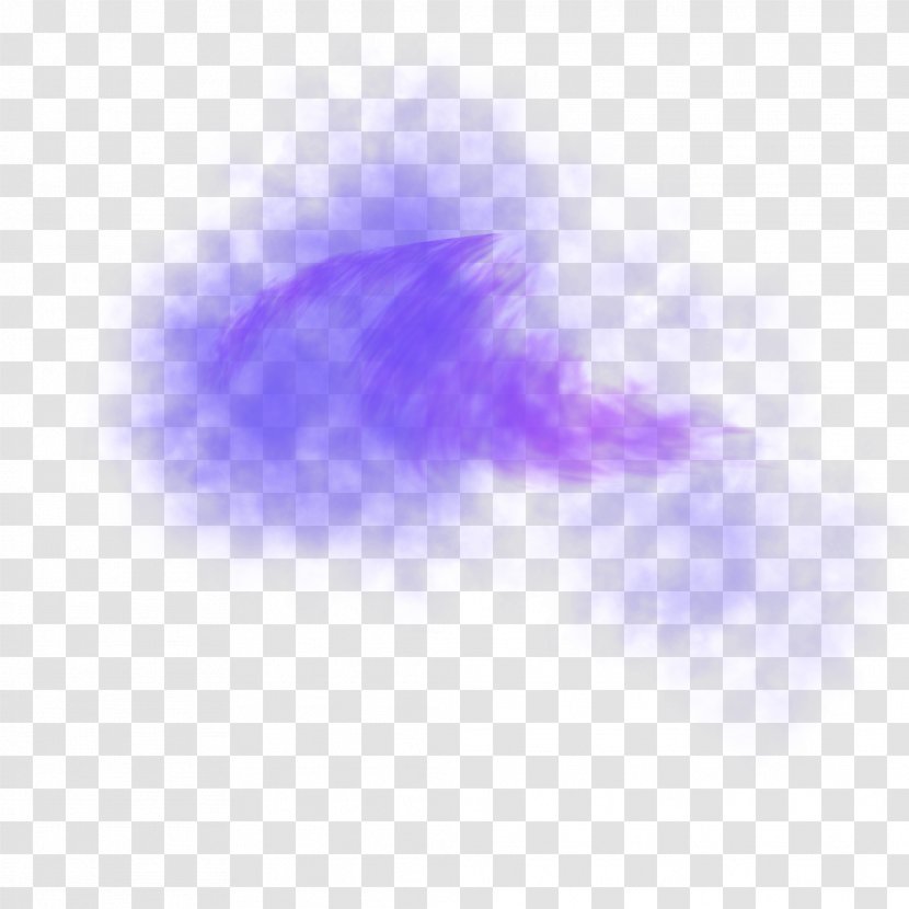 Blue Purple Haze - Frame - Watercolor Transparent PNG
