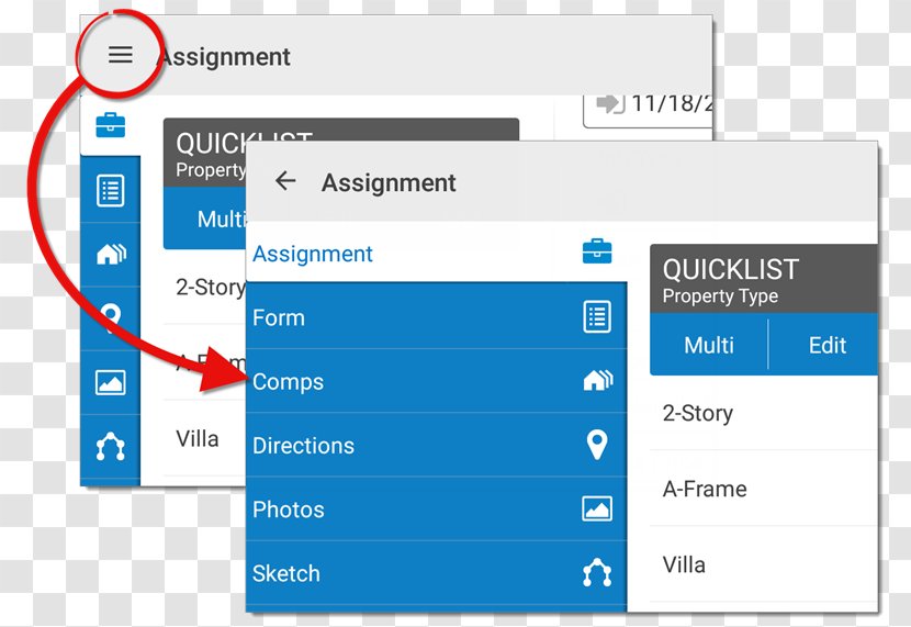 Technology Brand Angle Number Font - Area - Drop Down Transparent PNG