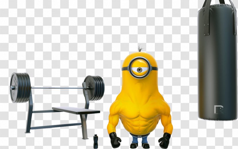Kevin The Minion Bodybuilding Exercise Olympic Weightlifting ANIMATED - Technology Transparent PNG