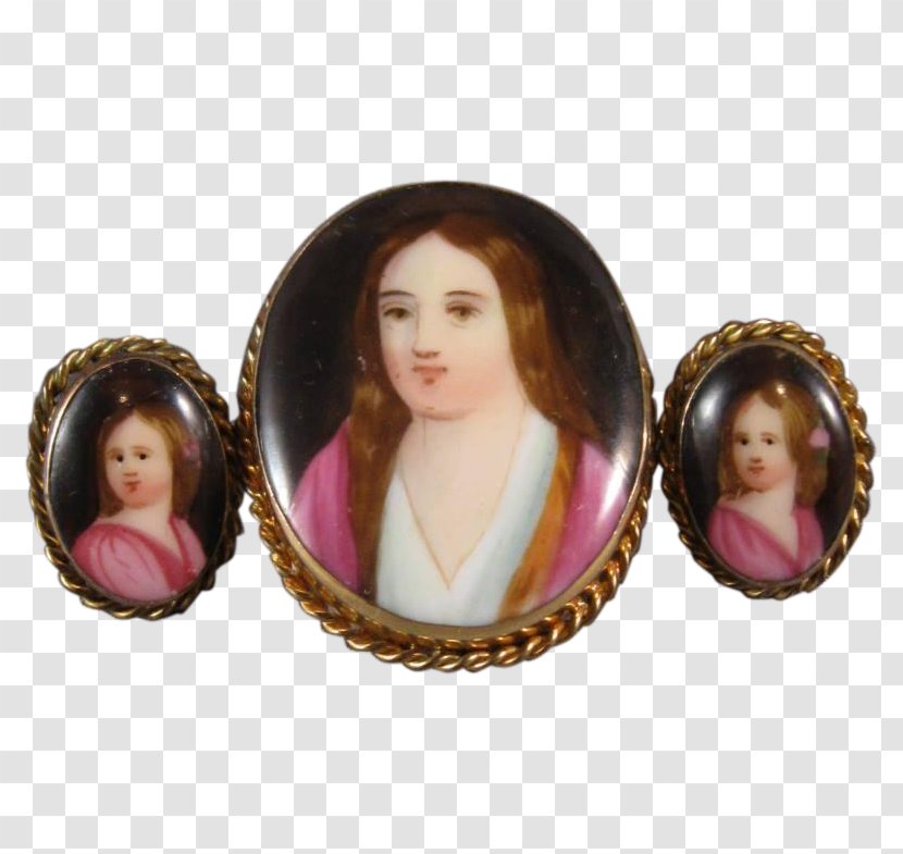 Picture Frames Doll Oval - Frame - Hand-painted Family Transparent PNG