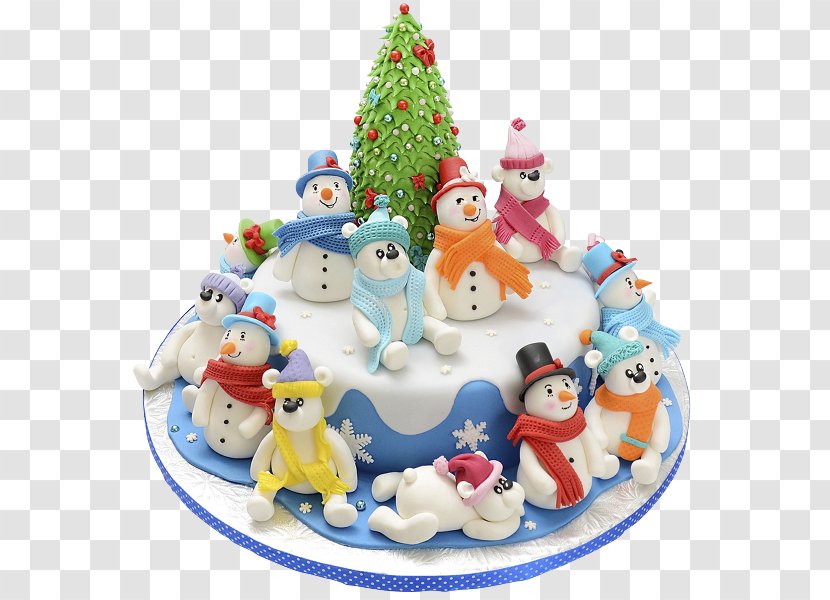 Torte Wedding Cake Cupcake Dessert - Christmas Decoration Transparent PNG