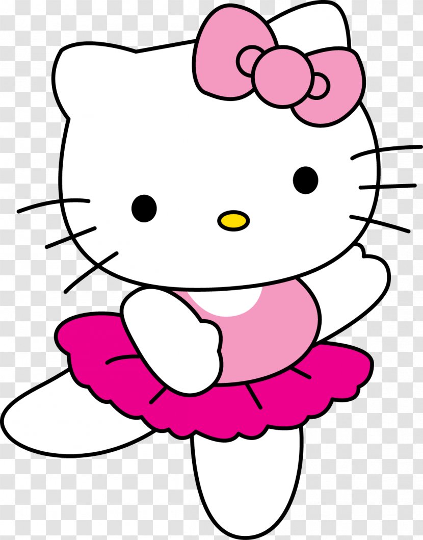 Hello Kitty Coloring Book Kitten Child Character - Flower Transparent PNG