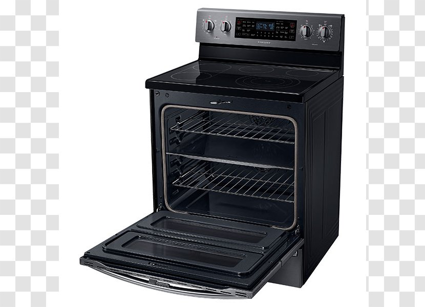 Cooking Ranges Samsung NE59J7850W Self-cleaning Oven Door - Small Appliance Transparent PNG