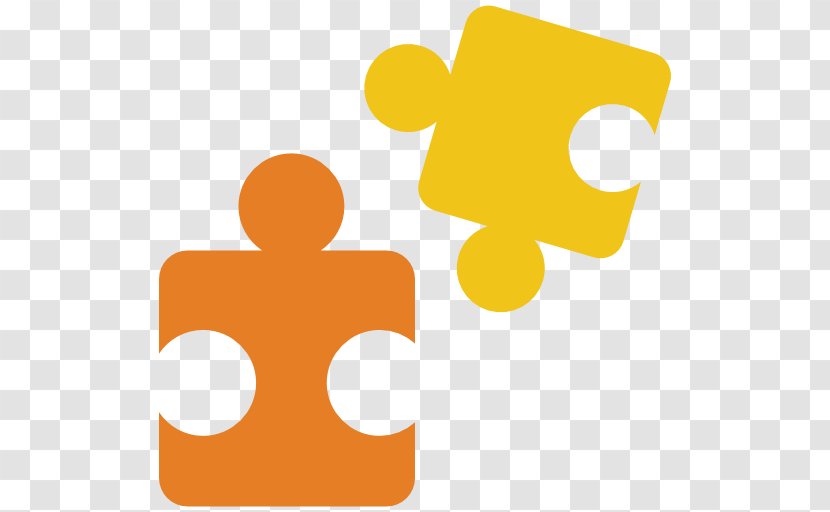Jigsaw Puzzles DIY Puzzle Rainbow Move Tiles - Orange - Icon Transparent PNG