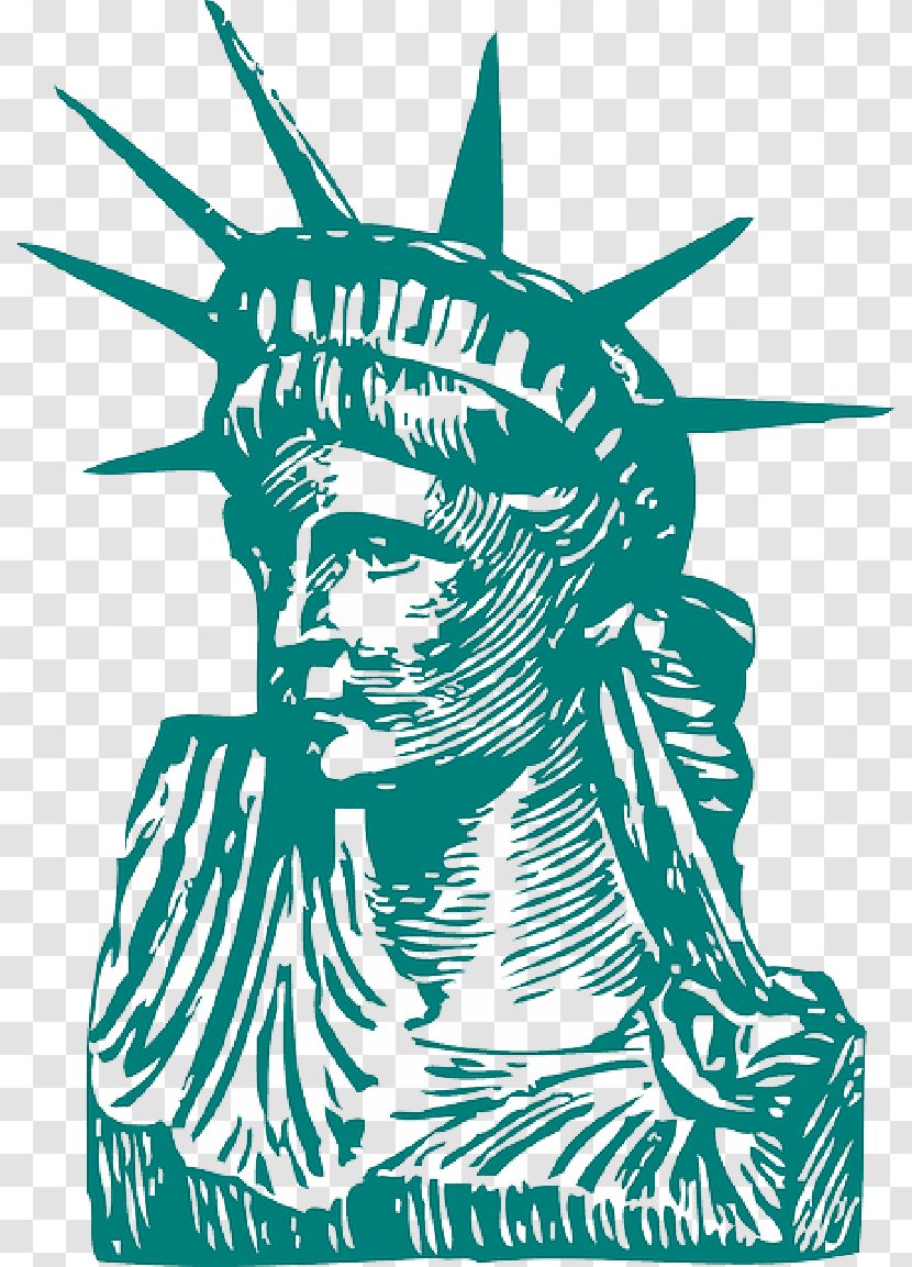 Statue Of Liberty National Monument Illustration Vector Graphics Image Drawing - Photography - Vieille Transparent PNG