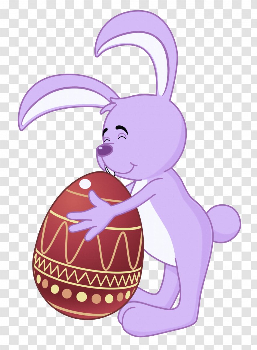Easter Egg - Rabbit - Purple Transparent PNG