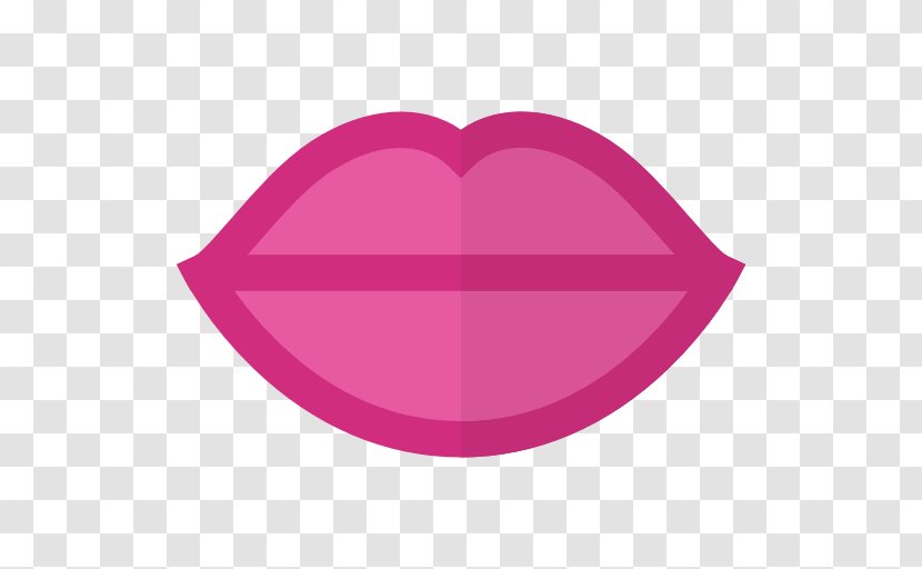 Heart Pattern - Pink - Lips Transparent PNG