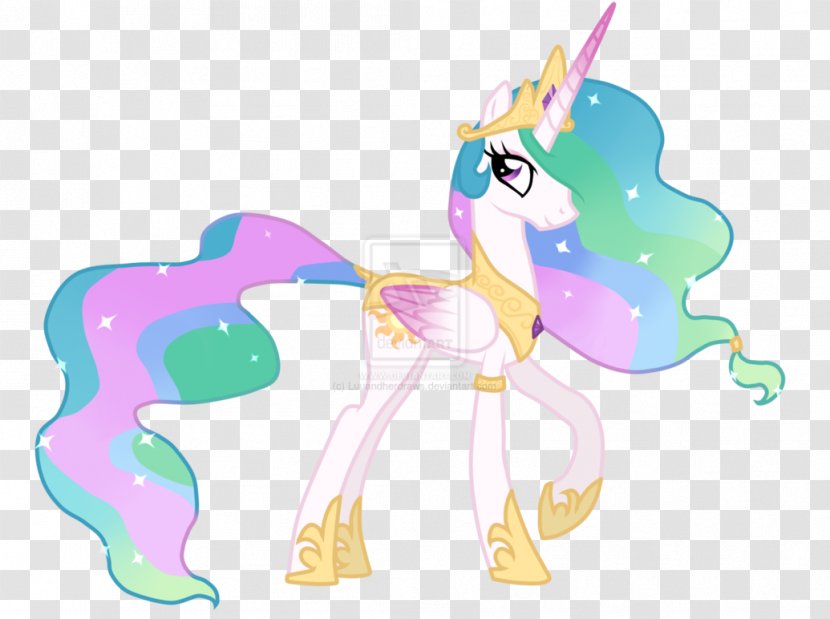 My Little Pony Princess Celestia Luna Cadance - Silhouette Transparent PNG