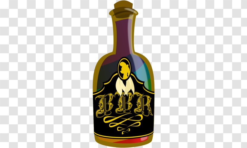 Liqueur Glass Bottle Beer Wine - Distilled Beverage Transparent PNG