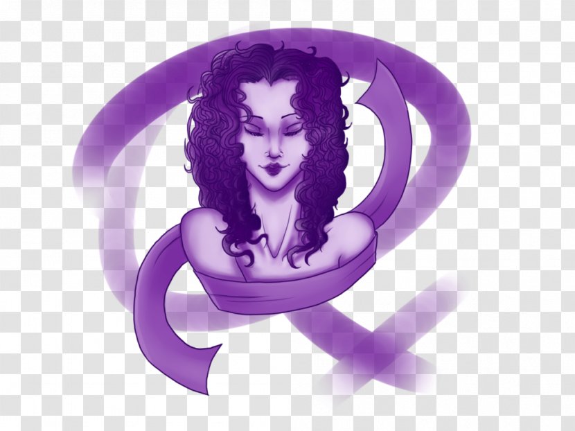 Purple Violet Lilac Character Fiction - Women Day Transparent PNG