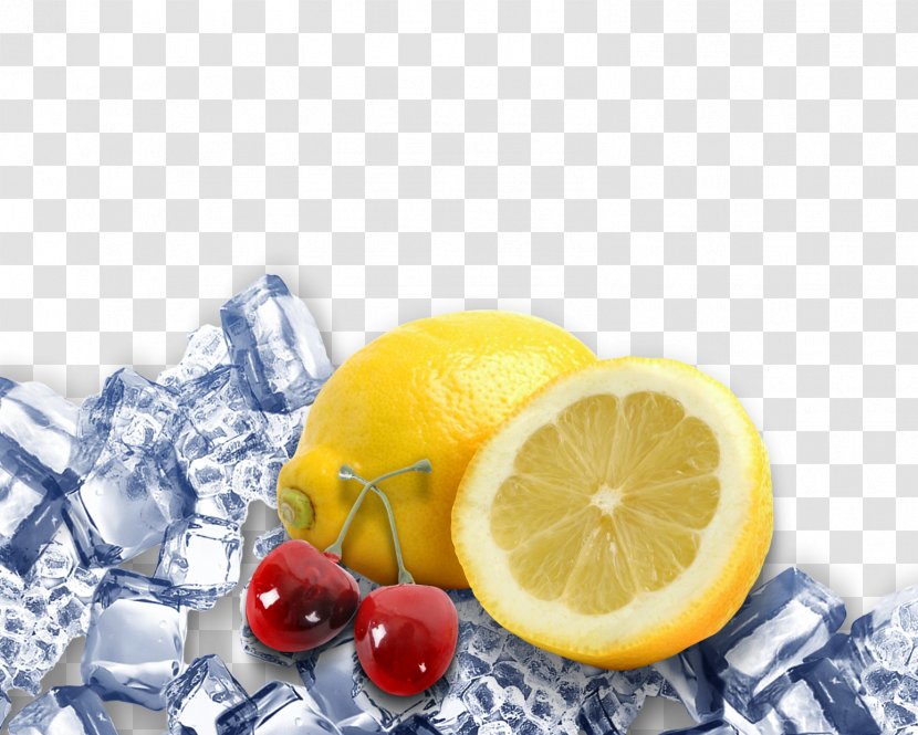 Ice Cream Lemon-lime Drink Fruit - Flavor - Cherry Lemon Transparent PNG
